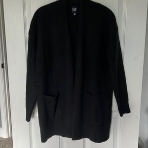 Women’s Gap black cardigan, size Petite XS.